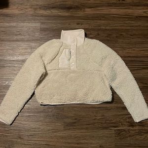 Forever 21 cropped Sherpa